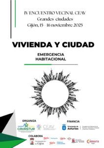 IV Encuentro Vecinal Vivienda y Ciudad cartel