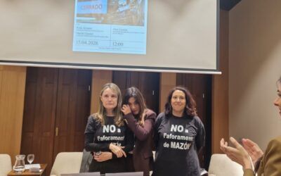 En Madrid con las representantes de las Asociaciones de Afectadas/os por la Dana en València