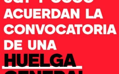 HUELGA GENERAL POR LA VIVIENDA
